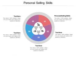 Personal selling skills ppt powerpoint presentation file graphics design cpb