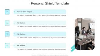 Personal Shield Template In Powerpoint And Google Slides Cpb