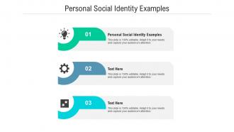Personal social identity examples ppt powerpoint presentation summary master slide cpb