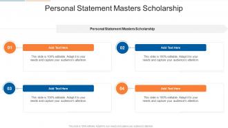 Personal Statement Masters Scholarship In Powerpoint And Google Slides Cpb