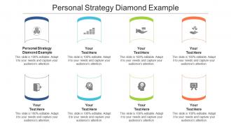 Personal strategy diamond example ppt powerpoint presentation professional styles cpb