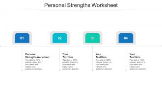 Personal strengths worksheet ppt powerpoint presentation styles inspiration cpb