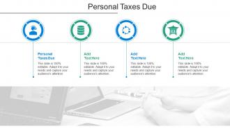 Personal Taxes Due Ppt Powerpoint Presentation Professional Graphics Download Cpb