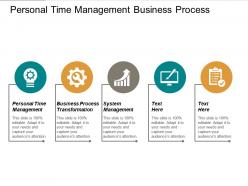 Personal time management business process transformation system management cpb