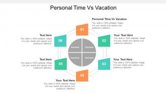 Personal time vs vacation ppt powerpoint presentation slide cpb