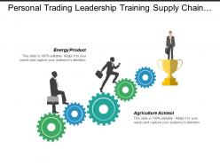 Personal trading leadership training supply chain event planning cpb