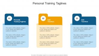 Personal Training Taglines In Powerpoint And Google Slides Cpb