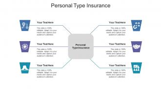Personal type insurance ppt powerpoint presentation gallery slide portrait cpb