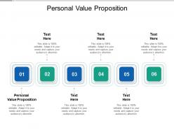 Personal value proposition ppt powerpoint presentation pictures portrait cpb