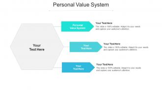 Personal value system ppt powerpoint presentation ideas designs cpb