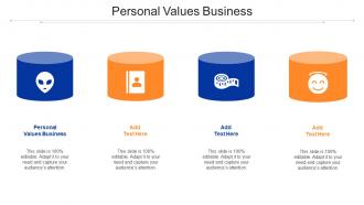Personal Values Business Ppt Powerpoint Presentation Pictures Portrait Cpb