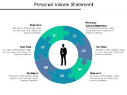 Personal values statement ppt powerpoint presentation icon designs download cpb
