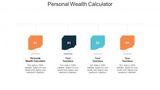 Personal wealth calculator ppt powerpoint presentation backgrounds cpb