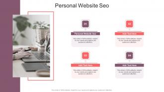 Personal Website Seo In Powerpoint And Google Slides Cpb