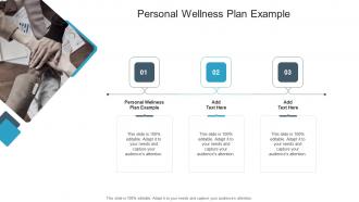 Personal Wellness Plan Example In Powerpoint And Google Slides Cpb