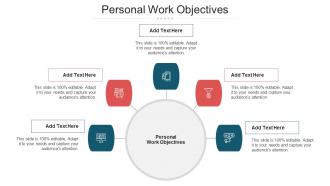 Personal Work Objectives Ppt Powerpoint Presentation Ideas Background Cpb