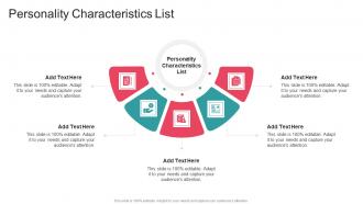 Personality Characteristics List In Powerpoint And Google Slides Cpb