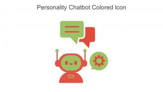 Personality Chatbot Colored Icon In Powerpoint Pptx Png And Editable Eps Format