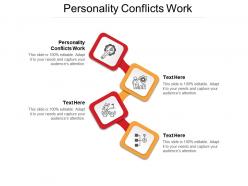 Personality conflicts work ppt powerpoint presentation portfolio graphics tutorials cpb