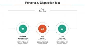 Personality Disposition Test Ppt Powerpoint Presentation Slides Introduction Cpb