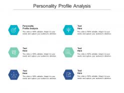 Personality profile analysis ppt powerpoint presentation professional slide cpb