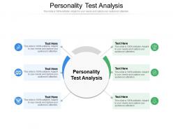 Personality test analysis ppt powerpoint presentation show cpb