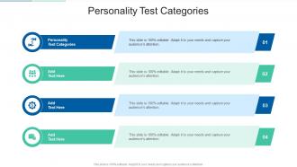 Personality Test Categories In Powerpoint And Google Slides Cpb
