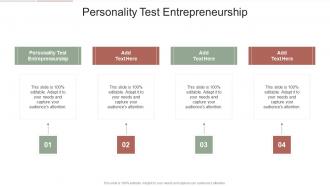 Personality Test Entrepreneurship In Powerpoint And Google Slides Cpb