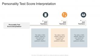 Personality Test Score Interpretation In Powerpoint And Google Slides Cpb