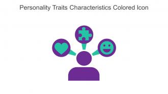 Personality Traits Characteristics Colored Icon In Powerpoint Pptx Png And Editable Eps Format