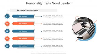 Personality Traits Good Leader In Powerpoint And Google Slides Cpb