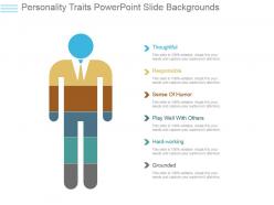 Personality traits powerpoint slide backgrounds