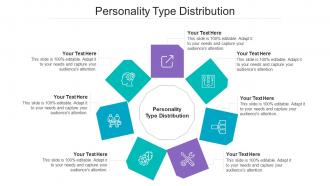 Personality type distribution ppt powerpoint presentation icon example file cpb