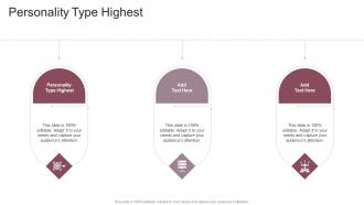 Personality Type Highest In Powerpoint And Google Slides Cpb