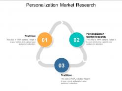 Personalization market research ppt powerpoint presentation portfolio show cpb