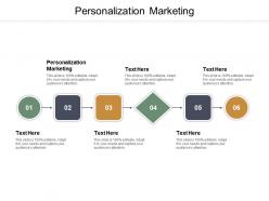 Personalization marketing ppt powerpoint presentation summary show cpb