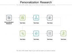 Personalization research ppt powerpoint presentation professional good cpb