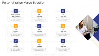 Personalization Value Equation In Powerpoint And Google Slides Cpb