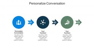 Personalize conversation ppt powerpoint presentation icon designs download cpb