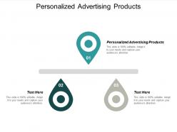 Personalized advertising products ppt powerpoint presentation gallery graphics cpb