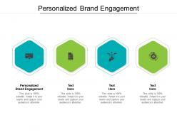 Personalized brand engagement ppt powerpoint presentation pictures professional cpb
