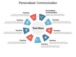 Personalized communication ppt powerpoint presentation styles skills cpb