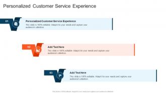 Personalized Customer Service Experience In Powerpoint And Google Slides Cpb