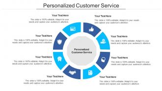 Personalized customer service ppt powerpoint presentation show ideas cpb