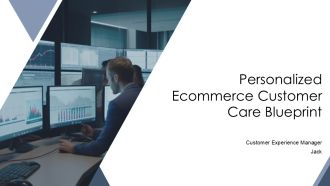 Personalized Ecommerce Customer Care Blueprint PPT Example AT
