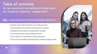Personalized Marketing Strategic Plan For Targeted Customer Engagement Powerpoint Presentation Slides