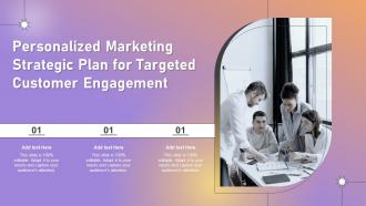 Personalized Marketing Strategic Targetedcustomer Engagement Personalized Marketing Strategic