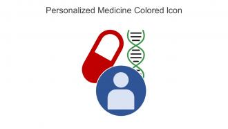 Personalized Medicine Colored Icon In Powerpoint Pptx Png And Editable Eps Format