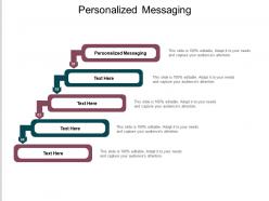 Personalized messaging ppt powerpoint presentation slide cpb