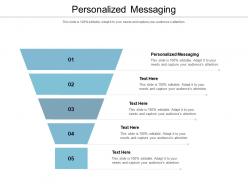 Personalized messaging ppt powerpoint presentation summary deck cpb